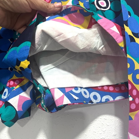 J. Crew Tie-waist short in Ratti kaleidoscope floral 6 - Picture 5 of 7